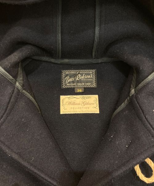 BUZZ RICKSON'S（バズリクソンズ）Buzz Rickson's (バズリクソンズ) WOOL MELTON SHORT DUFFLE COAT BR12916 ネイビー サイズ:36の古着・服飾アイテム