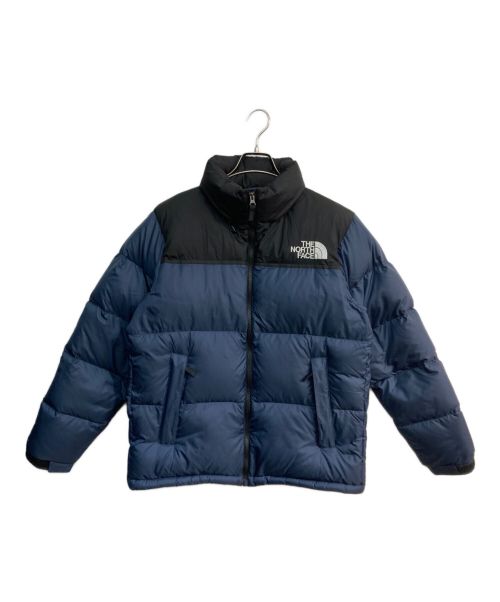 THE NORTH FACE（ザ ノース フェイス）THE NORTH FACE (ザ ノース フェイス) NUPTSE JACKET　ND92335 ネイビー×ブラック サイズ:Mの古着・服飾アイテム
