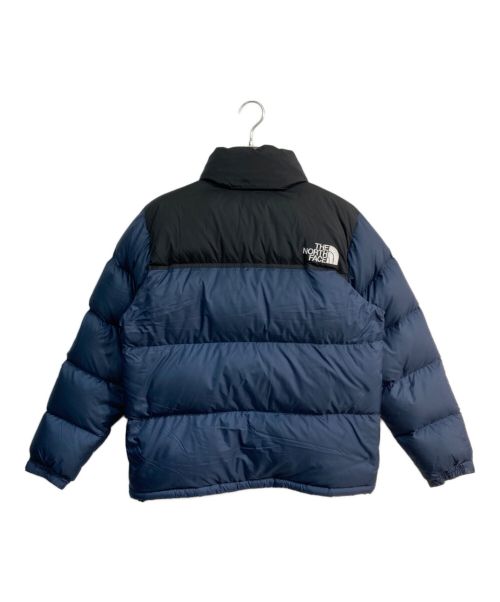 THE NORTH FACE（ザ ノース フェイス）THE NORTH FACE (ザ ノース フェイス) NUPTSE JACKET　ND92335 ネイビー×ブラック サイズ:Mの古着・服飾アイテム