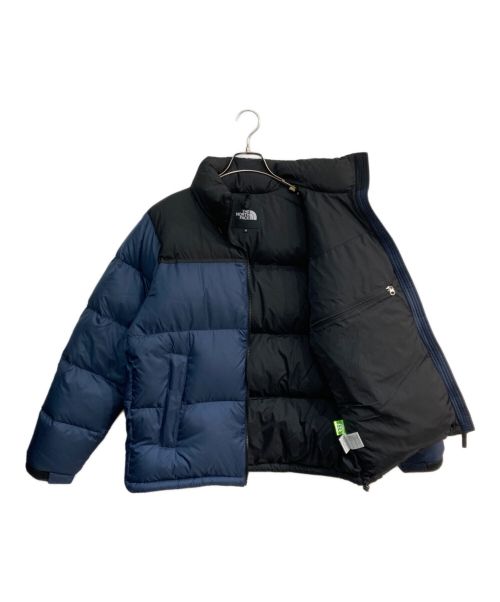 THE NORTH FACE（ザ ノース フェイス）THE NORTH FACE (ザ ノース フェイス) NUPTSE JACKET　ND92335 ネイビー×ブラック サイズ:Mの古着・服飾アイテム