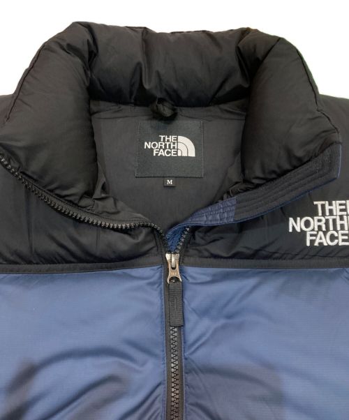 THE NORTH FACE（ザ ノース フェイス）THE NORTH FACE (ザ ノース フェイス) NUPTSE JACKET　ND92335 ネイビー×ブラック サイズ:Mの古着・服飾アイテム