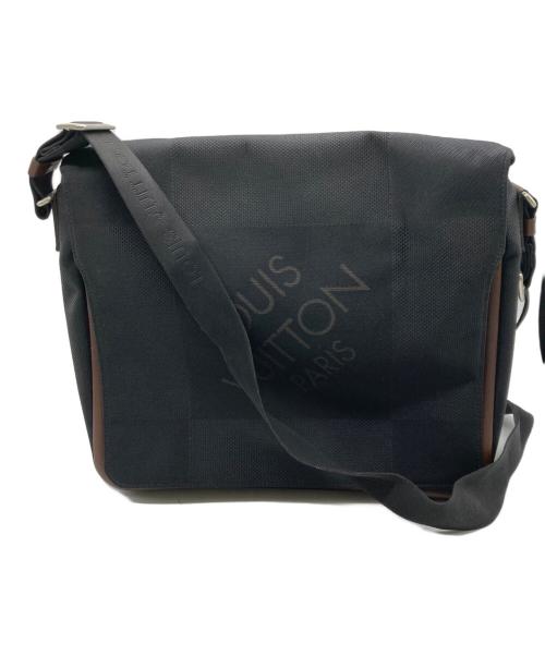 LOUIS VUITTON（ルイ ヴィトン）LOUIS VUITTON (ルイ ヴィトン) ダミエジェアン メサジェ ショルダーバッグ　ノワール　M93032 ブラックの古着・服飾アイテム