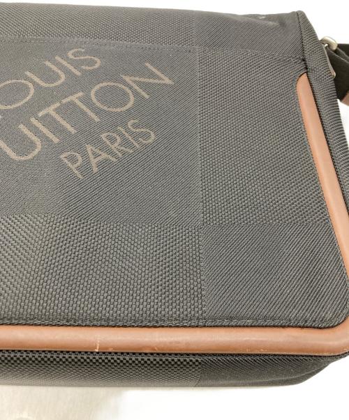 LOUIS VUITTON（ルイ ヴィトン）LOUIS VUITTON (ルイ ヴィトン) ダミエジェアン メサジェ ショルダーバッグ　ノワール　M93032 ブラックの古着・服飾アイテム