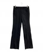 UNTITLEDアンタイトル）の古着「ウールスラックス」｜ブラック