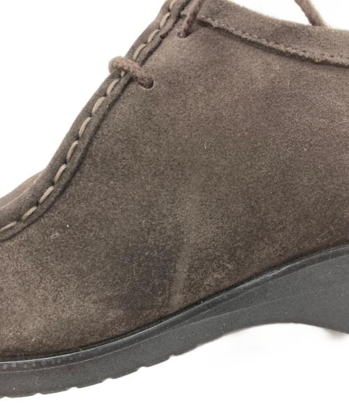 FOOTWORKS（フットワークス）FOOTWORKS (フットワークス) TYROL DARKBROWNSUEDE　FW02-01-255 ブラウン サイズ:25.5㎝の古着・服飾アイテム