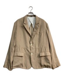 YSTRDY'S TMRRW（イエスタデイズトゥモロウ）の古着「HOPSACK GROWN UP JACKET　YT-J0603」｜ベージュ
