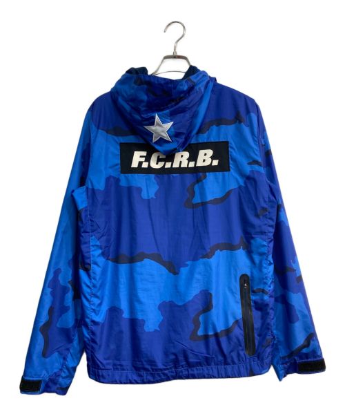 F.C.R.B.（エフシーレアルブリストル）F.C.R.B. (エフシーアールビー) CAMOUFLAGE PRACTICE JACKET　FCRB-167013 ブルー サイズ:Lの古着・服飾アイテム