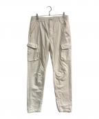 KITHキス）の古着「デニムカーゴパンツ」｜アイボリー