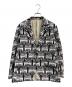 Wasted Youth（ウエステッド ユース）の古着「PRINT JACKET　5522-299-0228」｜ブラック×ホワイト