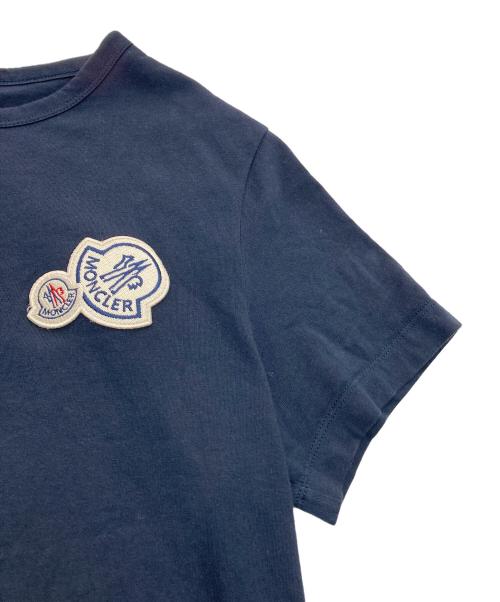 MONCLER（モンクレール）MONCLER (モンクレール) MAGLIA T-SHIRT ネイビー サイズ:Sの古着・服飾アイテム
