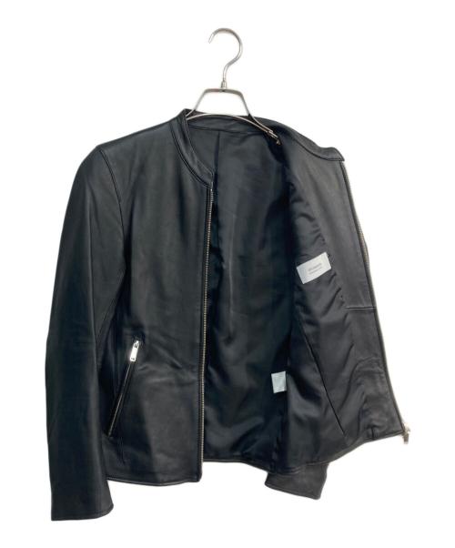STUDIOUS（ステュディオス）STUDIOUS (ステュディオス) シングルライダースジャケット　107458001 ブラック サイズ:1の古着・服飾アイテム