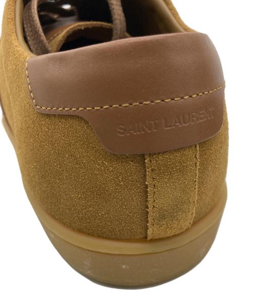Saint Laurent Paris（サンローランパリ）Saint Laurent Paris (サンローランパリ) スウェードローカットスニーカー　330277 ブラウン サイズ:41 1/2の古着・服飾アイテム