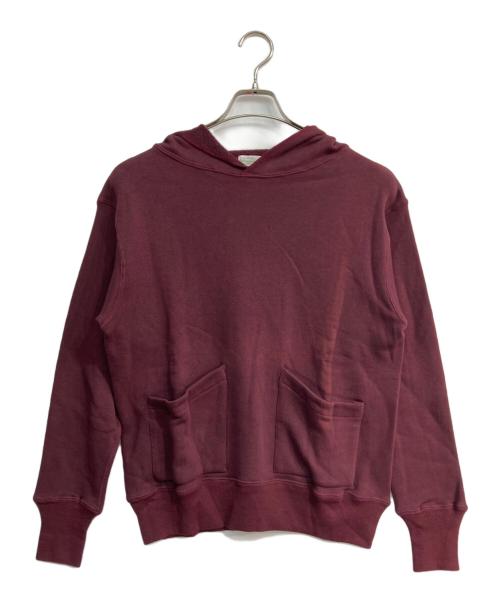 DUCK DIGGER（ダックディガー）DUCK DIGGER (ダックディガー) WAREHOUSE (ウエアハウス) セパレートポケットセットインフードパーカー ワインレッド サイズ:38の古着・服飾アイテム