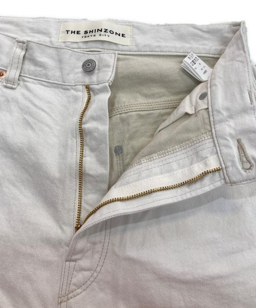 THE SHINZONE（ザ シンゾーン）THE SHINZONE (ザ シンゾーン) ツールデニムパンツ　 24SS　24MMSPA01 ホワイト サイズ:36の古着・服飾アイテム