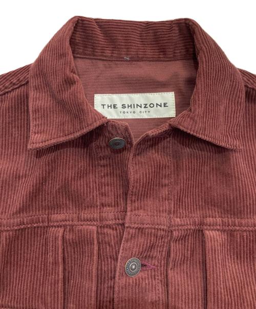 THE SHINZONE（ザ シンゾーン）THE SHINZONE (ザ シンゾーン) CORDUROY JACKET　23AMSJK04 ブラウン サイズ:34の古着・服飾アイテム