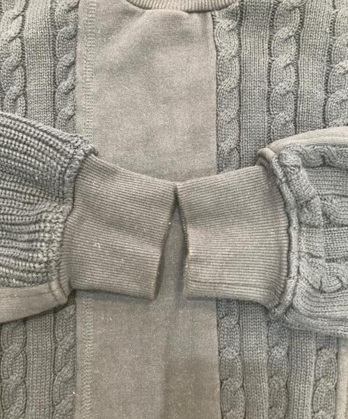 BEAMS（ビームス）BEAMS (ビームス) 3パターン スイッチング クルーネック スウェット ネイビー サイズ:Sの古着・服飾アイテム