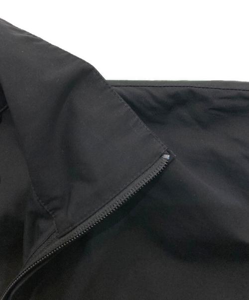 BALENCIAGA（バレンシアガ）BALENCIAGA (バレンシアガ) Contrast Stripe Zip Up Jacket　20AW　623020 TIM39 ブラック×ベージュ サイズ:44の古着・服飾アイテム