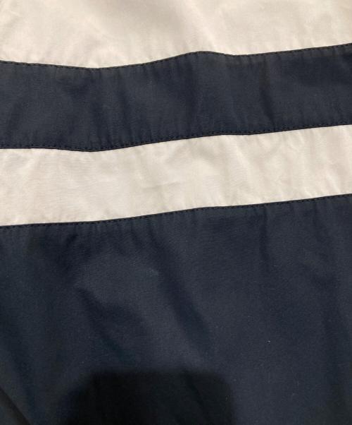BALENCIAGA（バレンシアガ）BALENCIAGA (バレンシアガ) Contrast Stripe Zip Up Jacket　20AW　623020 TIM39 ブラック×ベージュ サイズ:44の古着・服飾アイテム