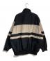BALENCIAGA (バレンシアガ) Contrast Stripe Zip Up Jacket　20AW　623020 TIM39 ブラック×ベージュ サイズ:44：45000円