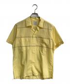 VAN HEUSENヴァンヒューセン/バンヒューゼン）の古着「60sオープンカラーシャツ」｜イエロー