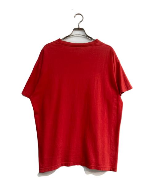 stussy（ステューシー）stussy (ステューシー) プリントTシャツ レッド サイズ:Lの古着・服飾アイテム