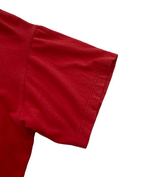 stussy（ステューシー）stussy (ステューシー) プリントTシャツ レッド サイズ:Lの古着・服飾アイテム