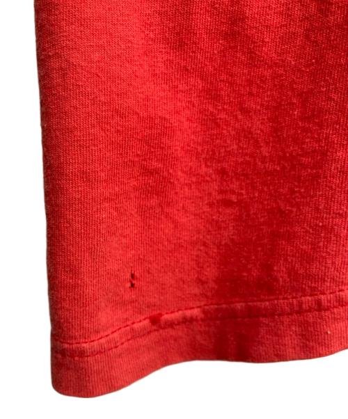 stussy（ステューシー）stussy (ステューシー) プリントTシャツ レッド サイズ:Lの古着・服飾アイテム