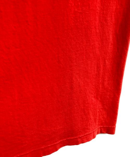 stussy（ステューシー）stussy (ステューシー) プリントTシャツ レッド サイズ:Lの古着・服飾アイテム