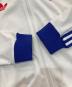 中古・古着 adidas originals (アディダスオリジナル) Jude Bellingham (ジュード・ベリンガム) トラックジャケット　IM7913 ホワイト×ブルー サイズ:2XL 未使用品：15000円