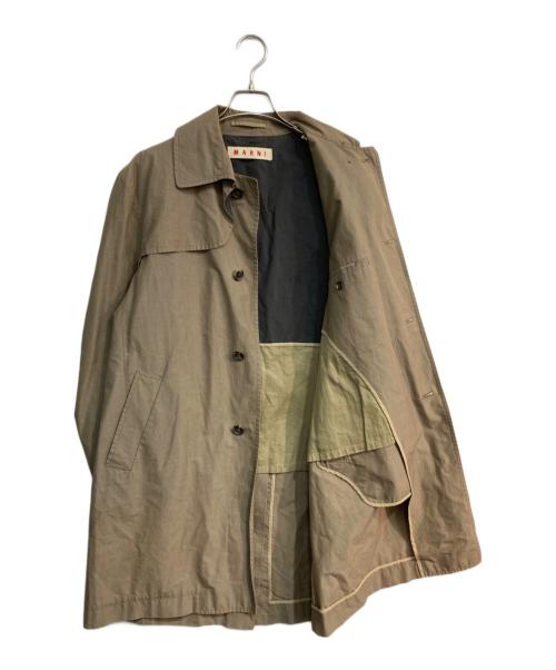 MARNI（マルニ）MARNI (マルニ) Bal collar coat　LMSUMU900BQUTCB54-00931 カーキ サイズ:48の古着・服飾アイテム