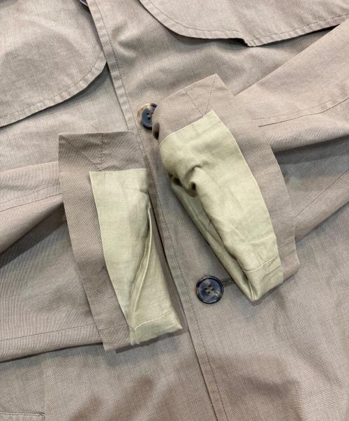 MARNI（マルニ）MARNI (マルニ) Bal collar coat　LMSUMU900BQUTCB54-00931 カーキ サイズ:48の古着・服飾アイテム