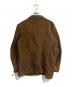 berman buckskin (バーマンバックスキン) レザージャケット ブラウン サイズ:42：5000円