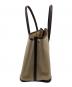 HERMES (エルメス) ガーデンパーティーPM　トワルアッシュ 年刻 □H アイボリー×ブラウン：68000円