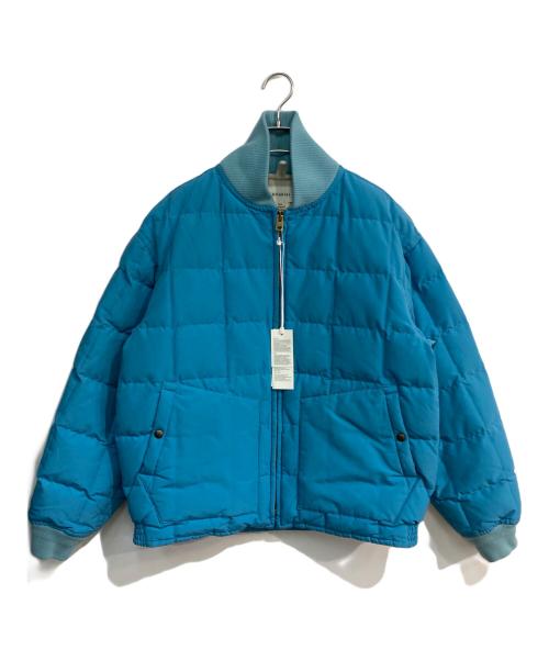 Khakis（カーキス）Khakis (カーキス) Highland Down Jacket　KH243OOWHS04 ブルー サイズ:Mの古着・服飾アイテム