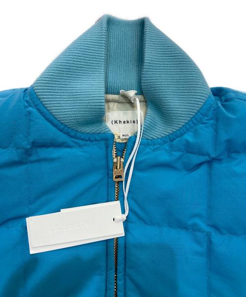 Khakis（カーキス）Khakis (カーキス) Highland Down Jacket　KH243OOWHS04 ブルー サイズ:Mの古着・服飾アイテム