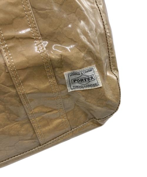 PORTER（ポーター）PORTER (ポーター) TOTE BAG(L)　DICE　642-07640 ベージュ サイズ:-の古着・服飾アイテム