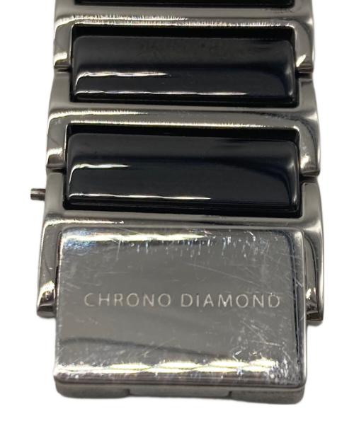 CHRONO DIAMOND（クロノダイヤモンド）CHRONO DIAMOND (クロノダイヤモンド) リストウォッチ　0751/3000 ブラック サイズ:-の古着・服飾アイテム