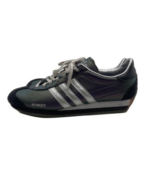 adidas COUNTRY（アディダスカントリー）adidas COUNTRY (アディダスカントリー) ALWAYS (オルウェイズ) ローカットスニーカー　JH9100 ブラック×パープル サイズ:27.5cmの古着・服飾アイテム