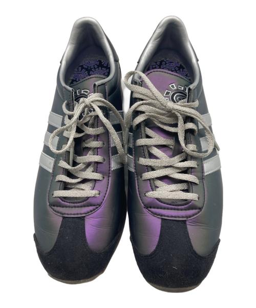 adidas COUNTRY（アディダスカントリー）adidas COUNTRY (アディダスカントリー) ALWAYS (オルウェイズ) ローカットスニーカー　JH9100 ブラック×パープル サイズ:27.5cmの古着・服飾アイテム