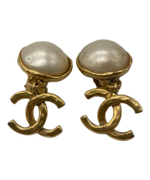 CHANEL（シャネル）CHANEL (シャネル) ヴィンテージ ココマークイヤリング ゴールドの古着・服飾アイテム