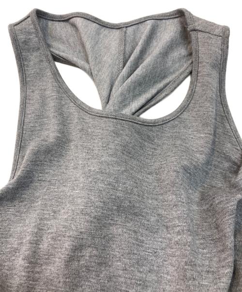 MIESROHE（ミースロエ）MIESROHE (ミースロエ) washableツイストカットナローワンピ　MWCO242038 グレーの古着・服飾アイテム