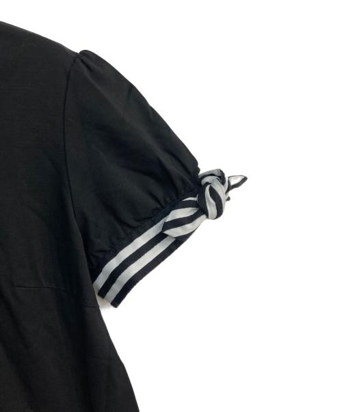 BORDERS at BALCONY（ボーダーズアットバルコニー）BORDERS AT BALCONY (ボーダーズアットバルコニー) バレリーナティドレス　BD2211I-3E-44 ネイビー サイズ:38の古着・服飾アイテム