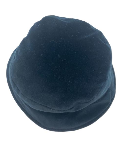 MAISON MICHEL（メゾンミッシェル）MAISON MICHEL (メゾンミッシェル) ベロアハット ネイビー サイズ:Mの古着・服飾アイテム