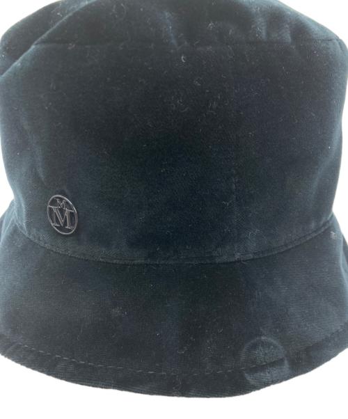 MAISON MICHEL（メゾンミッシェル）MAISON MICHEL (メゾンミッシェル) ベロアハット ネイビー サイズ:Mの古着・服飾アイテム