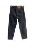 LEVI'S (リーバイス) 550後染めデニムパンツ　 96年製 ボタン裏977刻印 オレンジタブ USA製　40550-4159 ブラック サイズ: W32×L30：10000円