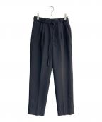 OHGAオオガ）の古着「ドロストタックパンツ 25SS　OHGA-4036」｜グレー