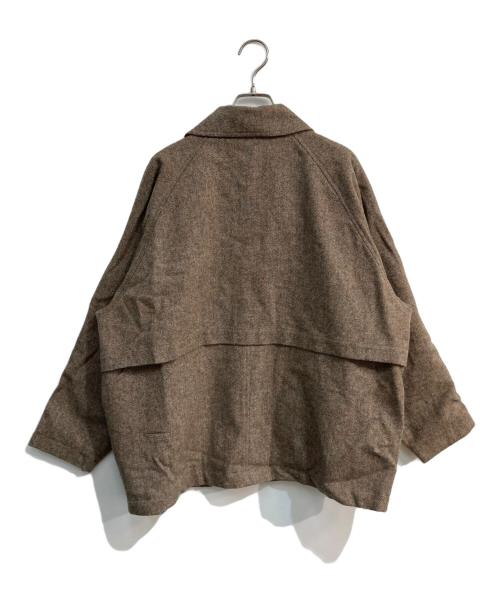 Dulcamara（ドゥルカマラ）Dulcamara (ドゥルカマラ) ダブルショートコート ベージュの古着・服飾アイテム