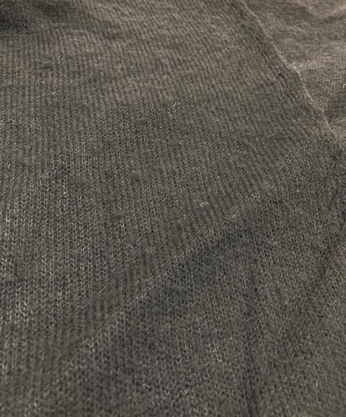 Y's（ワイズ）Y's (ワイズ) 変形モヘヤ混アシメポンチョ　17AW　YK-T87-168 ブラック サイズ:2の古着・服飾アイテム