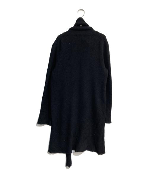 Y's（ワイズ）Y's (ワイズ) ストール付きロングカーディガン　MX-K02-167 ブラック サイズ:3の古着・服飾アイテム