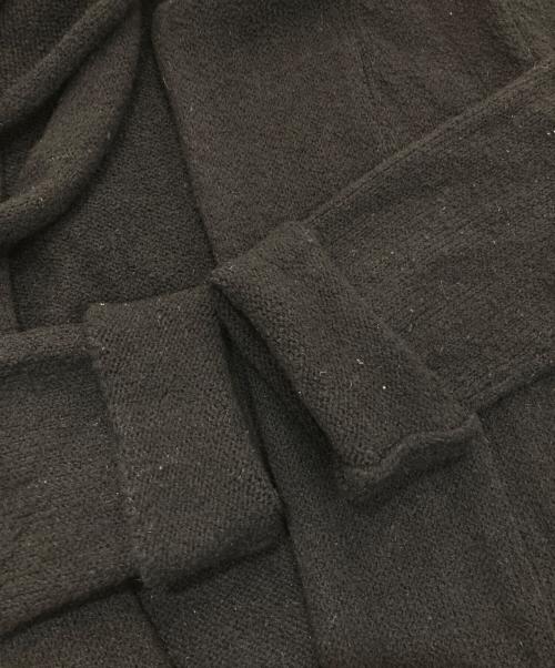 Y's（ワイズ）Y's (ワイズ) ストール付きロングカーディガン　MX-K02-167 ブラック サイズ:3の古着・服飾アイテム